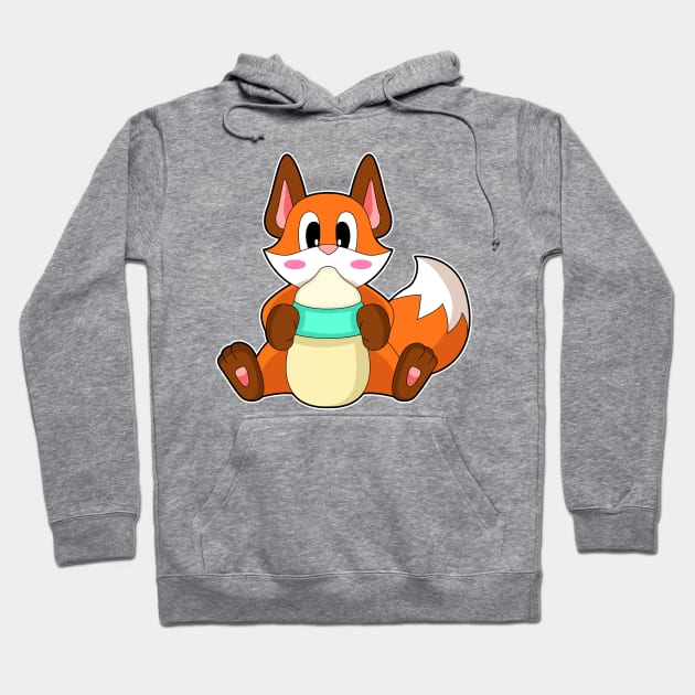 Fox Baby bottle Milk Hoodie by Markus Schnabel